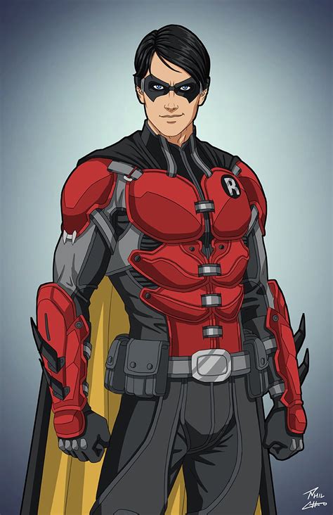 phil cho dick grayson|Robin (Arkham Origins) by phil.